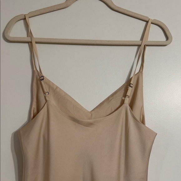 Bohme Beige Midi Slip Dress - Picture 4 of 7